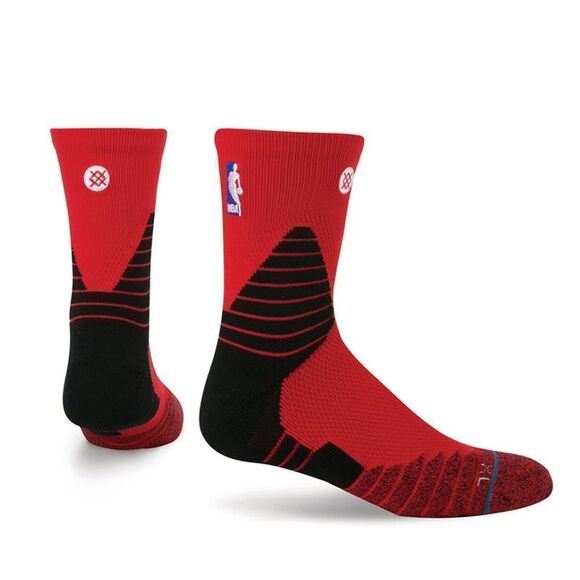 Stance NBA On Court Solid QTR Socks - Picture 1 of 5